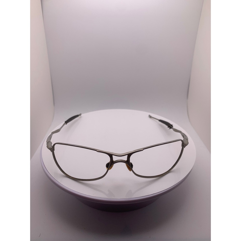 Oakley Crosshair 1.0 Pewter Metal Unisex Glasses Frames Only
